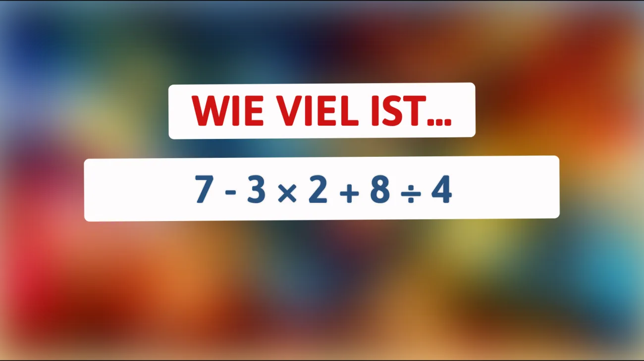 Finden Sie die versteckte Antwort: Können Sie das Rätsel lösen, das nur 1% der Menschen korrekt beantwortet?"
