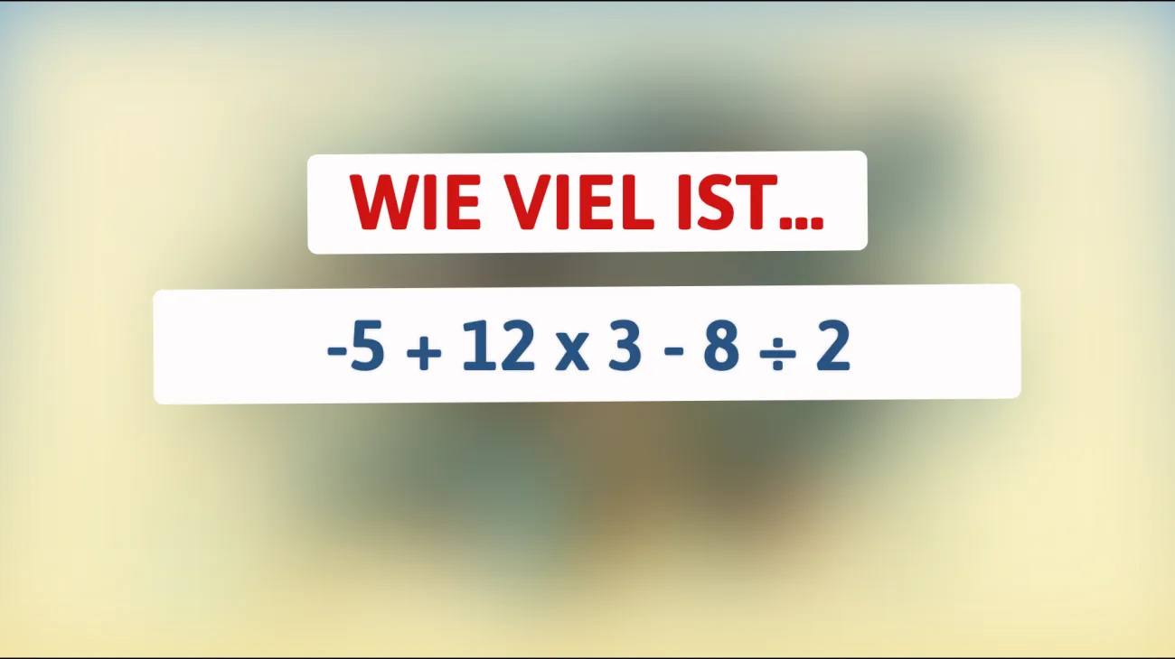 Nur 1% können es lösen: Knackst du das mathematische Rätsel, das nur für Genies gemacht ist?"