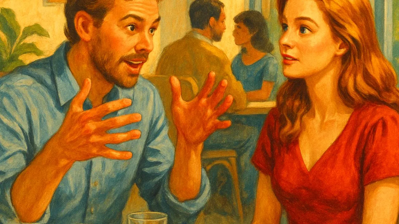 Was bedeutet es, wenn jemand beim Sprechen ständig mit den Händen gestikuliert, laut Psychologie? 2025-09-12T09:59:36.136Z"