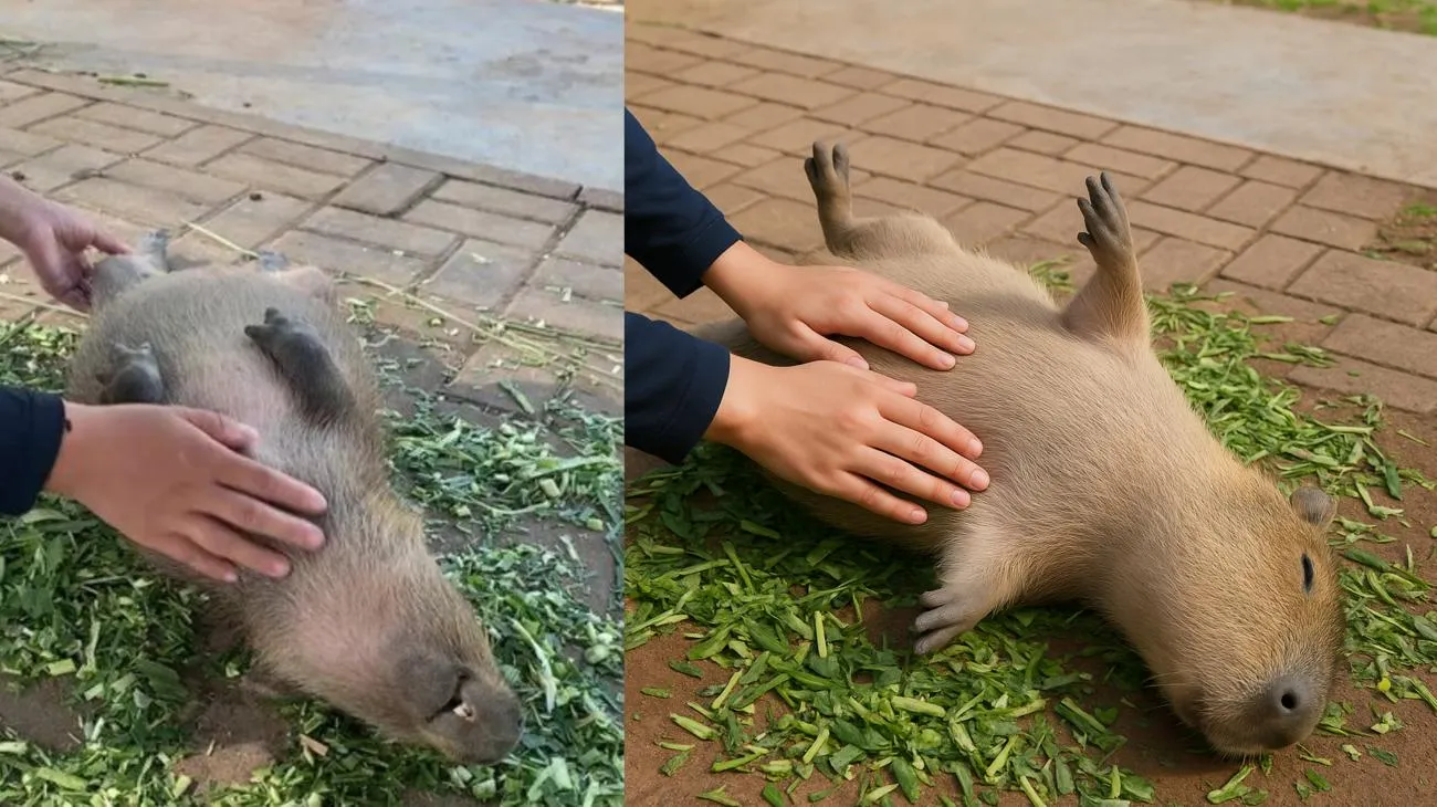 #loveyou #funnytiktok #peace #healingtiktok #capybara"